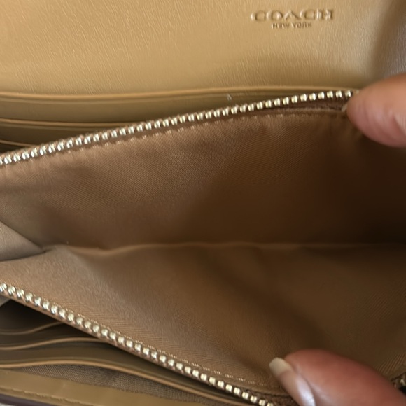 Coach Leather Long Wallet - Picture 6 of 8